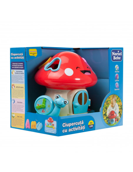 Ciupercuta Cu Activitati, Jucarie Bebelusi Noriel,Uniq6388
