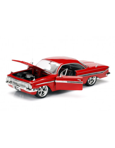 Masinuta Metalica Fast And Furious 1961 Chevy Impala Scara 1 La