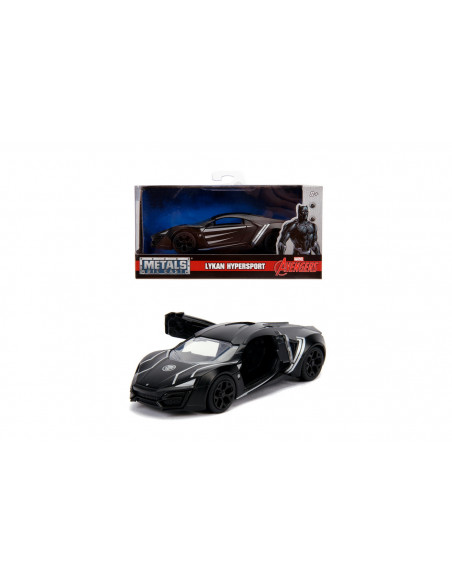 Masinuta Metalica Black Panther Lykan Hypersport Scara 1 La
