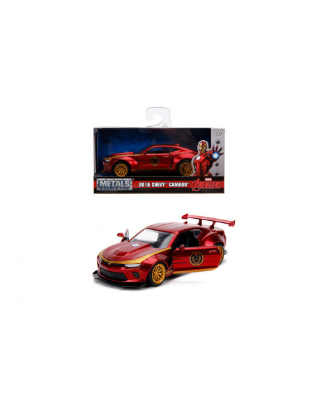 Masinuta Metalica Iron Man 2016 Chevy Camaro Ss Scara 1 La