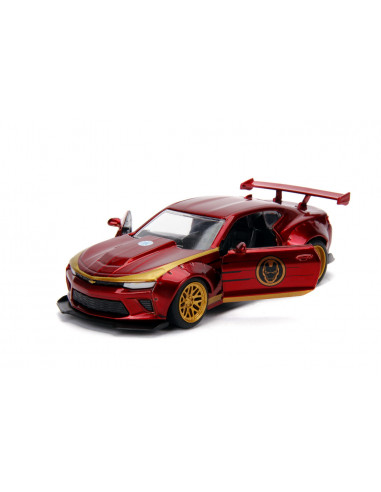 Masinuta Metalica Iron Man 2016 Chevy Camaro Ss Scara 1 La