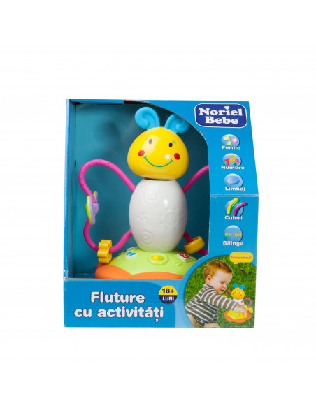 Fluture Cu Activitati, Jucarie Bebelusi Noriel,Uniq6418 Fluture Cu Activitati, Jucarie Bebelusi Noriel,Uniq6418