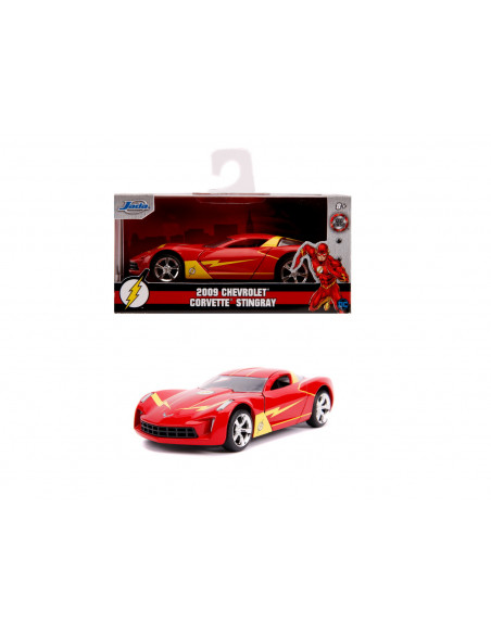 Masinuta Metalica Flash 2009 Chevy Corvette Scara 1 La