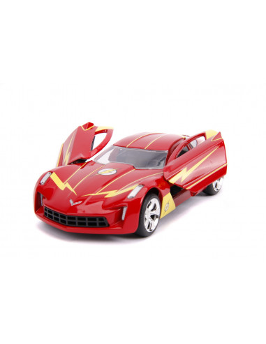 Masinuta Metalica Flash 2009 Chevy Corvette Scara 1 La