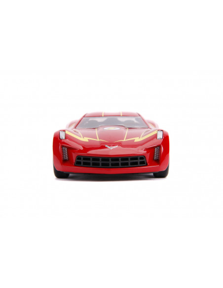 Masinuta Metalica Flash 2009 Chevy Corvette Scara 1 La