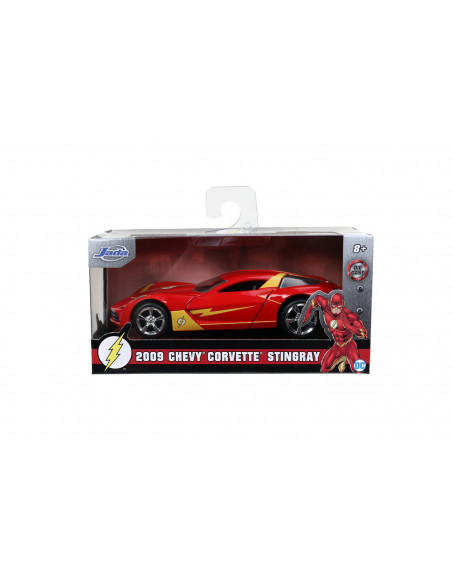 Masinuta Metalica Flash 2009 Chevy Corvette Scara 1 La