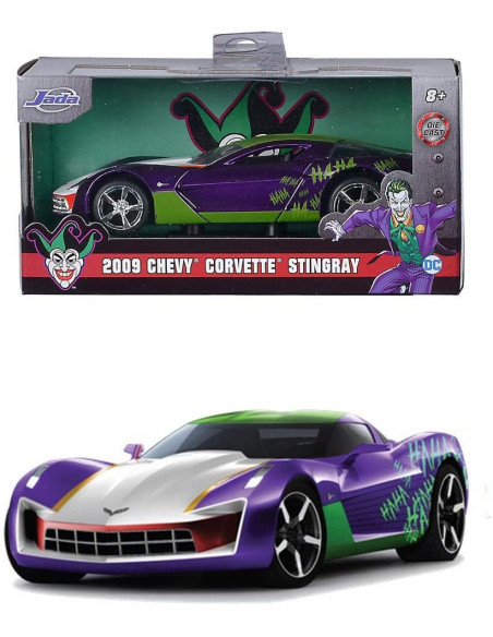 Masinuta Metalica Joker 2009 Chevy Corvette Stingray Scara 1 La