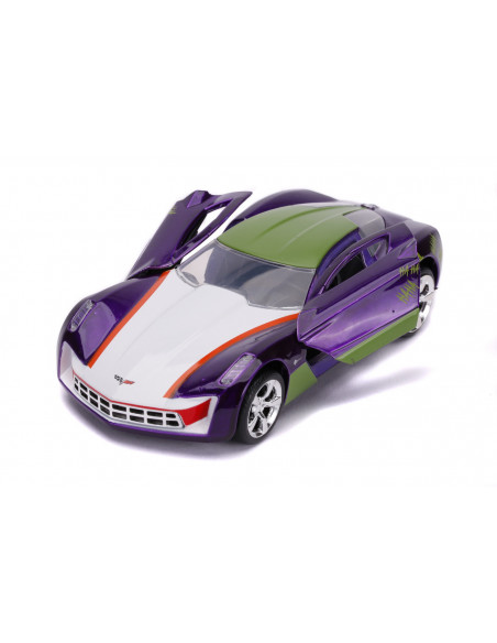 Masinuta Metalica Joker 2009 Chevy Corvette Stingray Scara 1 La