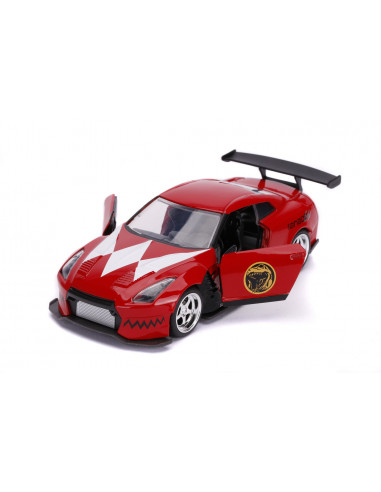 Masinuta Metalica Power Rangers 2009 Nissan Gt-r R35 Scara 1 La