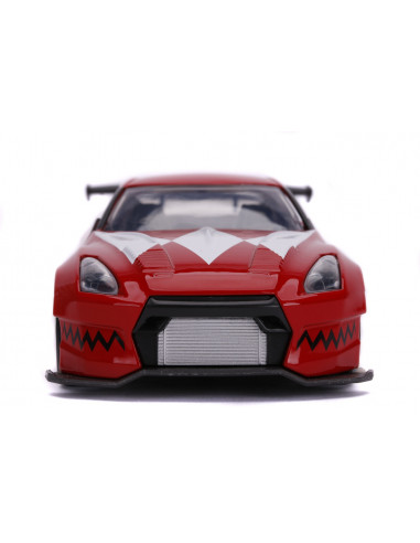 Masinuta Metalica Power Rangers 2009 Nissan Gt-r R35 Scara 1 La