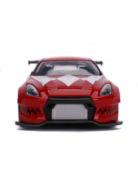 Masinuta Metalica Power Rangers 2009 Nissan Gt-r R35 Scara 1 La