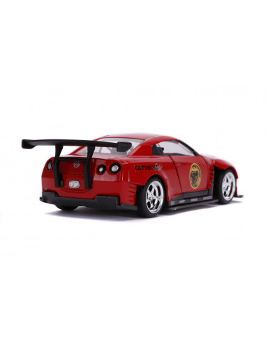Masinuta Metalica Power Rangers 2009 Nissan Gt-r R35 Scara 1 La