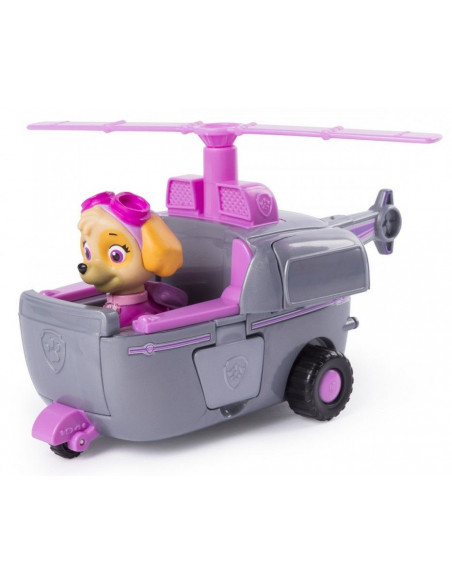 Figurina Cu Autovehicul Paw Patrol Elicopterul Lui