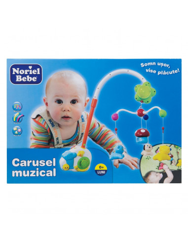 Carusel Muzical, Jucarie Bebelusi Noriel,Uniq6449
