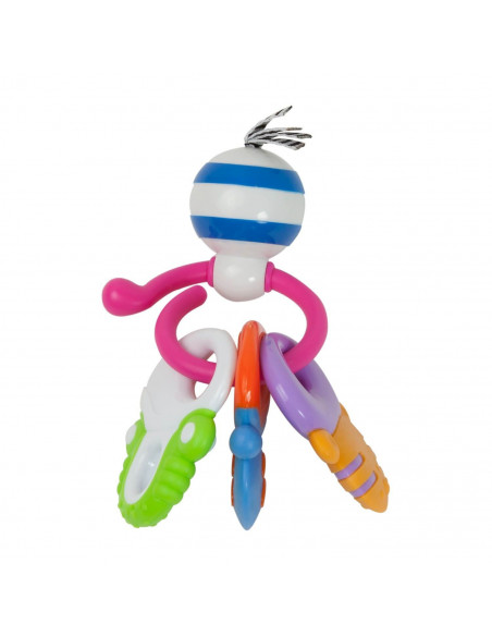 Zornaitoare Inel Cu Chei, Jucarie Bebelusi Noriel,Uniq6500