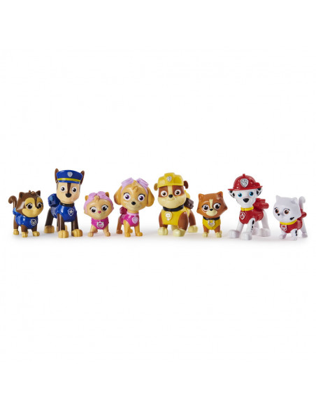Patrula Catelusilor Set 8 Figurine Seria Pisicutele