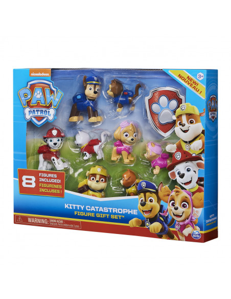 Patrula Catelusilor Set 8 Figurine Seria Pisicutele