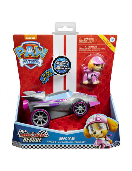 Patrula Catelusilor Skye Masina De Curse Cu Sunete Si Motor