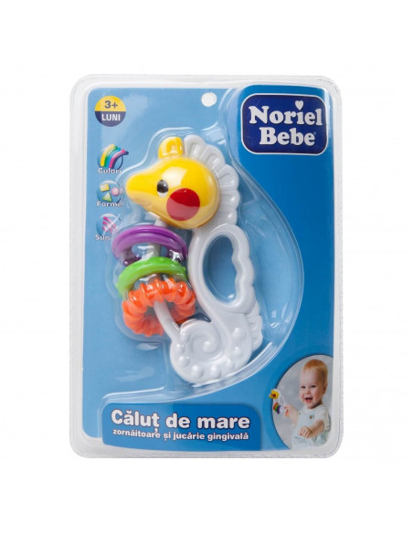 Zornaitoare Si Jucarie Dentitie Calut De Mare, Jucarie Bebelusi