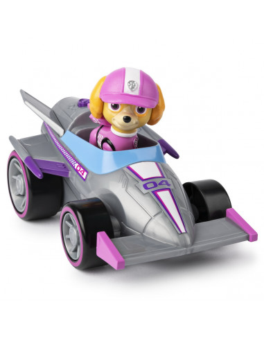Patrula Catelusilor Skye Masina De Curse Cu Sunete Si Motor