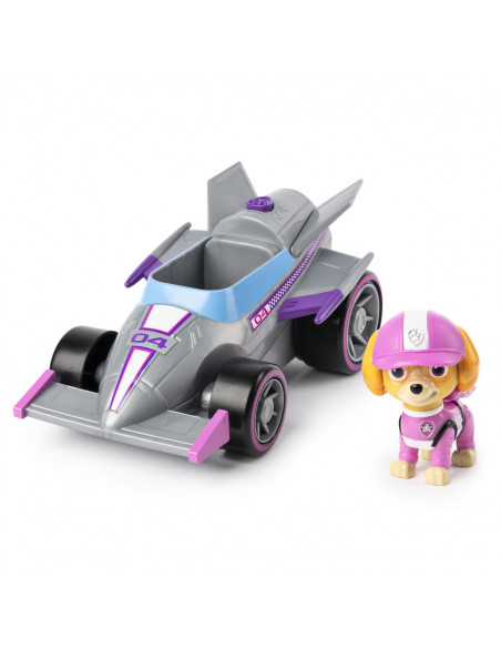 Patrula Catelusilor Skye Masina De Curse Cu Sunete Si Motor