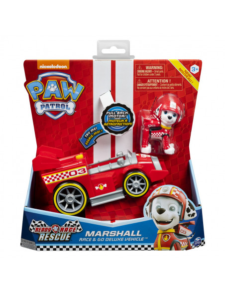 Patrula Catelusilor Marshall Masina De Curse Cu Sunete Si Motor