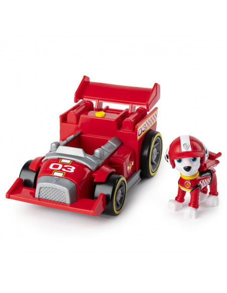 Patrula Catelusilor Marshall Masina De Curse Cu Sunete Si Motor