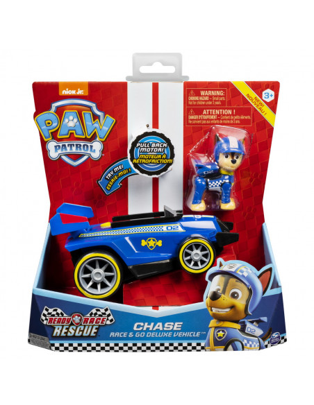 Patrula Catelusilor Chase Masina De Curse Cu Sunete Si Motor