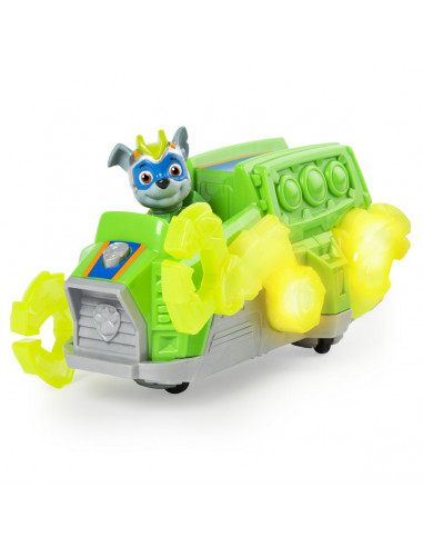 Patrula Catelusilor Vehicul Cu Figurina Rocky Sunete Si