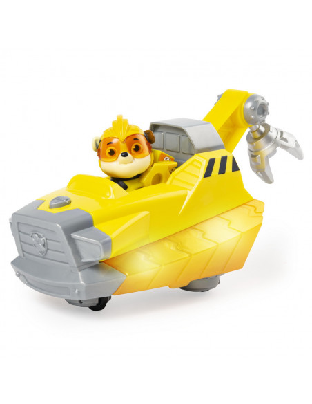 Patrula Catelusilor Vehicul Cu Figurina Rubble Sunete Si