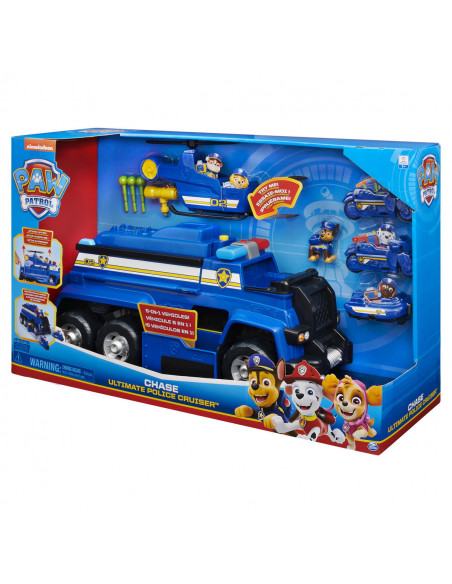 Patrula Catelusilor Chase Ultimate Police Cruiser 5in1,6058329