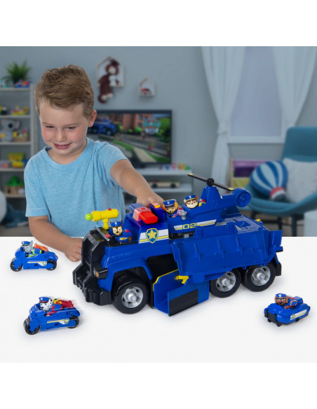 Patrula Catelusilor Chase Ultimate Police Cruiser 5in1,6058329