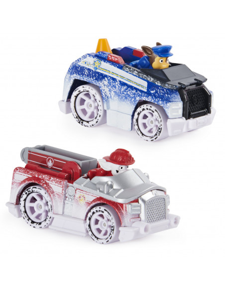 Patrula Catelusilor Set 6 Masinute Metalice Off Road