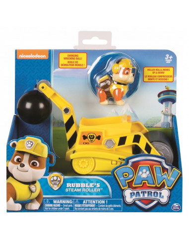 Patrula Catelusilor Figurina Cu Autovehicul Buldozerul Lui