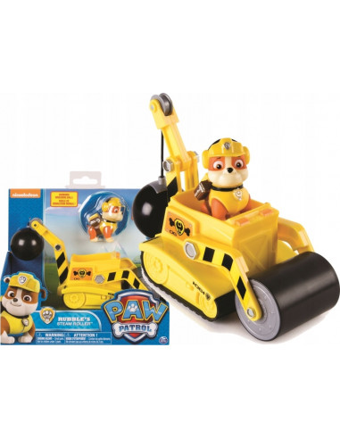 Patrula Catelusilor Figurina Cu Autovehicul Buldozerul Lui
