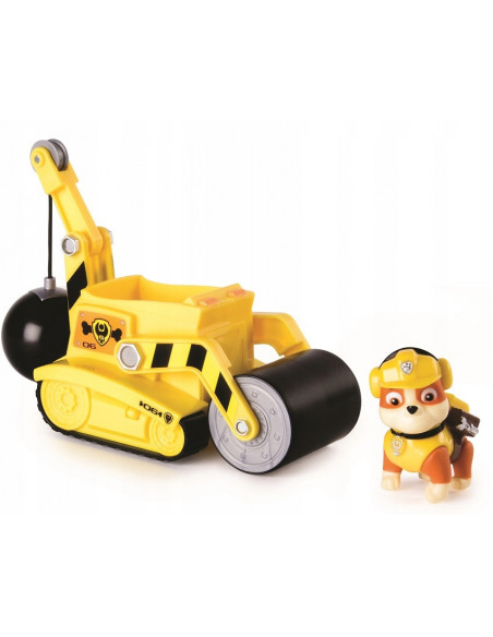 Patrula Catelusilor Figurina Cu Autovehicul Buldozerul Lui