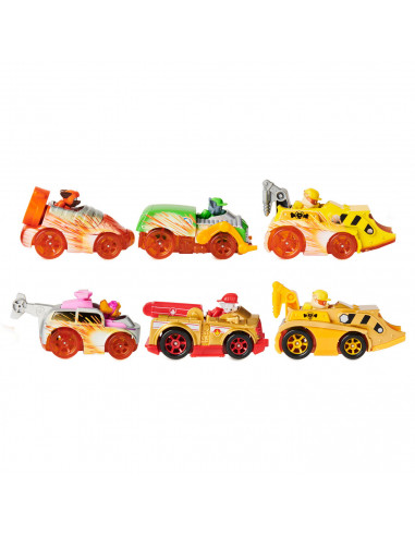 Patrula Catelusilor Set 6 Masinute Metalice Spark