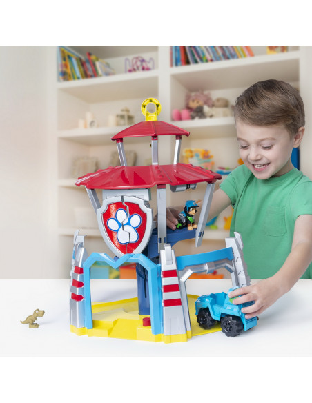 Patrula Catelusilor Turnul De Control Dino Cu Vehicul Si
