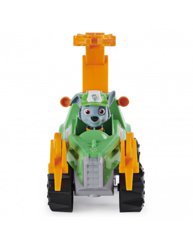 Patrula Catelusilor Set Vehicul Cu Catelus Rocky Si Figurina