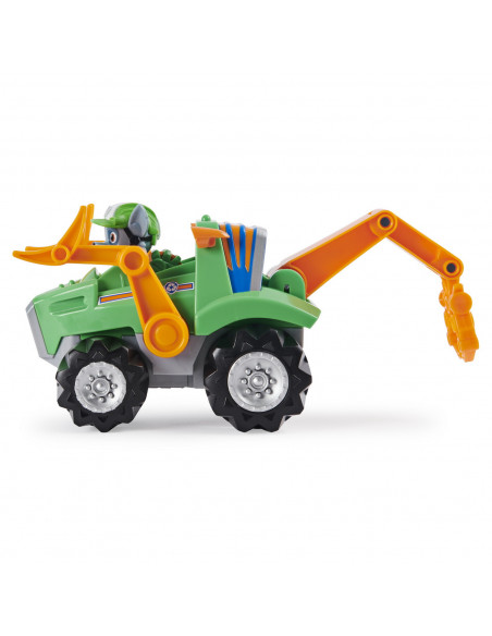 Patrula Catelusilor Set Vehicul Cu Catelus Rocky Si Figurina