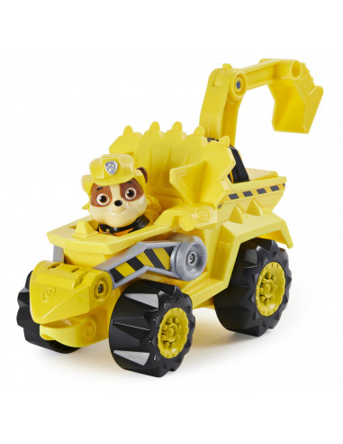 Patrula Catelusilor Set Vehicul Cu Catelus Rubble Si Figurina