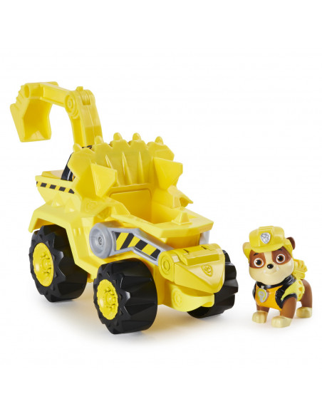 Patrula Catelusilor Set Vehicul Cu Catelus Rubble Si Figurina