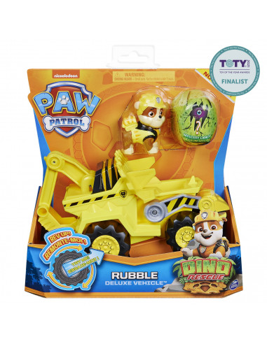 Patrula Catelusilor Set Vehicul Cu Catelus Rubble Si Figurina