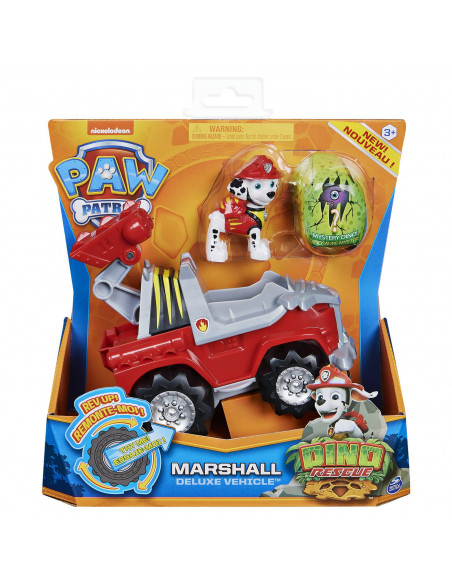 Patrula Catelusilor Set Vehicul Cu Catelus Marshall Si Figurina