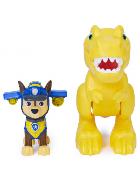 Patrula Catelusilor Set Figurina Catelus Chase Si Dinozaurul