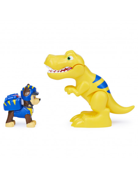 Patrula Catelusilor Set Figurina Catelus Chase Si Dinozaurul