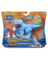 Patrula Catelusilor Set Figurina Catelus Marshall Si Dinozaur