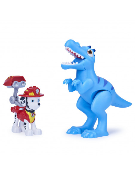 Patrula Catelusilor Set Figurina Catelus Marshall Si Dinozaur