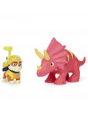 Patrula Catelusilor Set Figurina Catelus Rubble Si Dinozaur