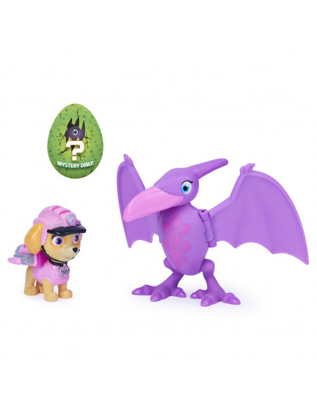 Patrula Catelusilor Set Figurina Catelusa Skye Si Dinozaur